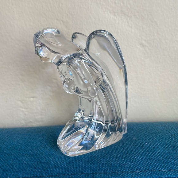 Baccarat crystal kneeling angel - Picture 4 of 7
